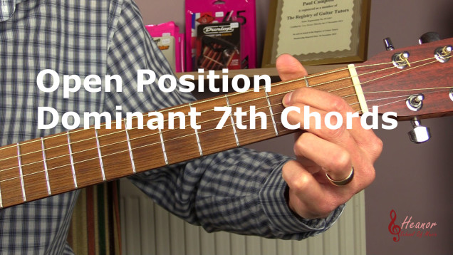 Open Position Dominant 7th Chords
