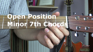 Open Position Minor 7th Chords