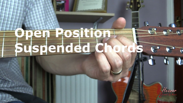 Open position suspended chords