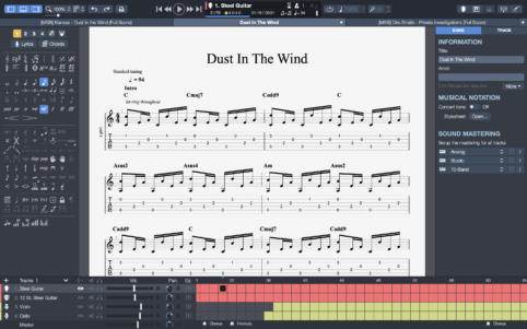 Dust In The Wind Guitar Pro